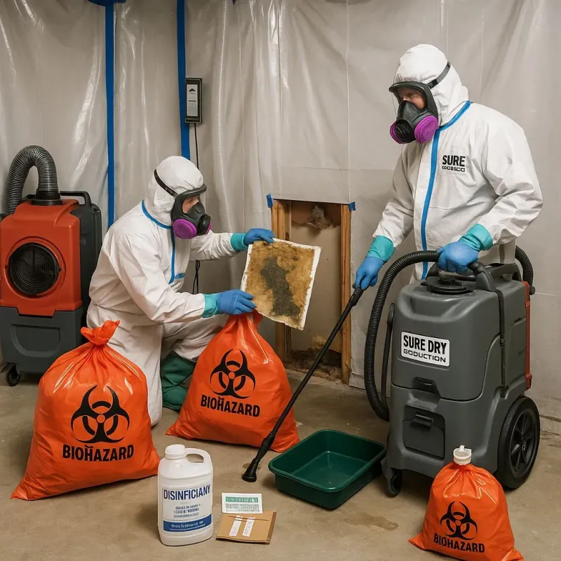 Contaminated Water Handling Protocols process in Marble Hill, MO
