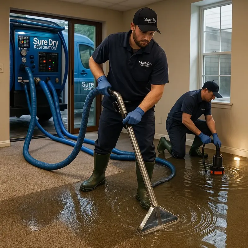 Water Extraction and Removal process in Marble Hill, MO